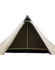 Robens Fairbanks Polycotton Tipi Tent (2024) door open to see inside