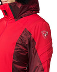 Rossignol Women's Aile Ski Jacket - Snowsports Jacket (Carmin Red)