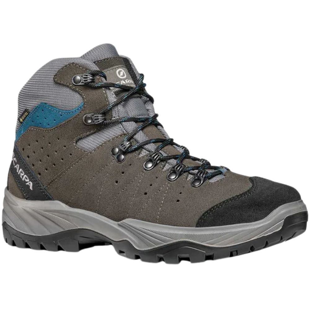 Scarpa Men's Mistral GTX Trekking Boots (Smoke/Lake Blue)