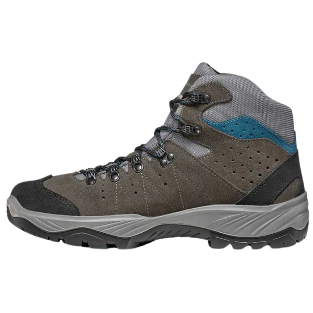 Scarpa Men's Mistral GTX Trekking Boots (Smoke/Lake Blue)
 left side