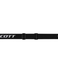 Scott Factor Pro LS Snow Sports Goggles (Mineral Black/White/Light Sensitive Red Chrome Lens) strap