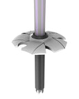 Scott Koko Ski Poles (White Pearl) - Bottom