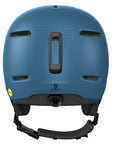 Scott Track Plus MIPS Unisex Snow Sports Helmet (Solid Blue) - Back
