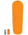 Sea To Summits Ultralight Insulated Air Sleeping Mat - Regular (Orange) sizes