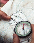 Silva Ranger Compass using map