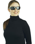 Sinner Ros X Sintec Lens Sunglasses (Matte Black) smile