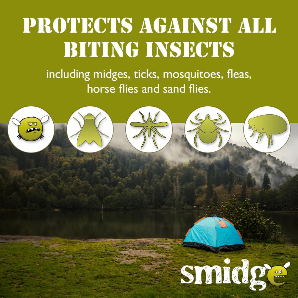 Smidge Midge and Insect Repellent Spray - Twin Pack Info 1