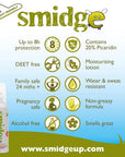Smidge Midge and Insect Repellent Spray - Twin Pack - Info 3