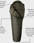 Snugpak Sleeper Extreme (Basecamp) Sleeping Bag (Olive)