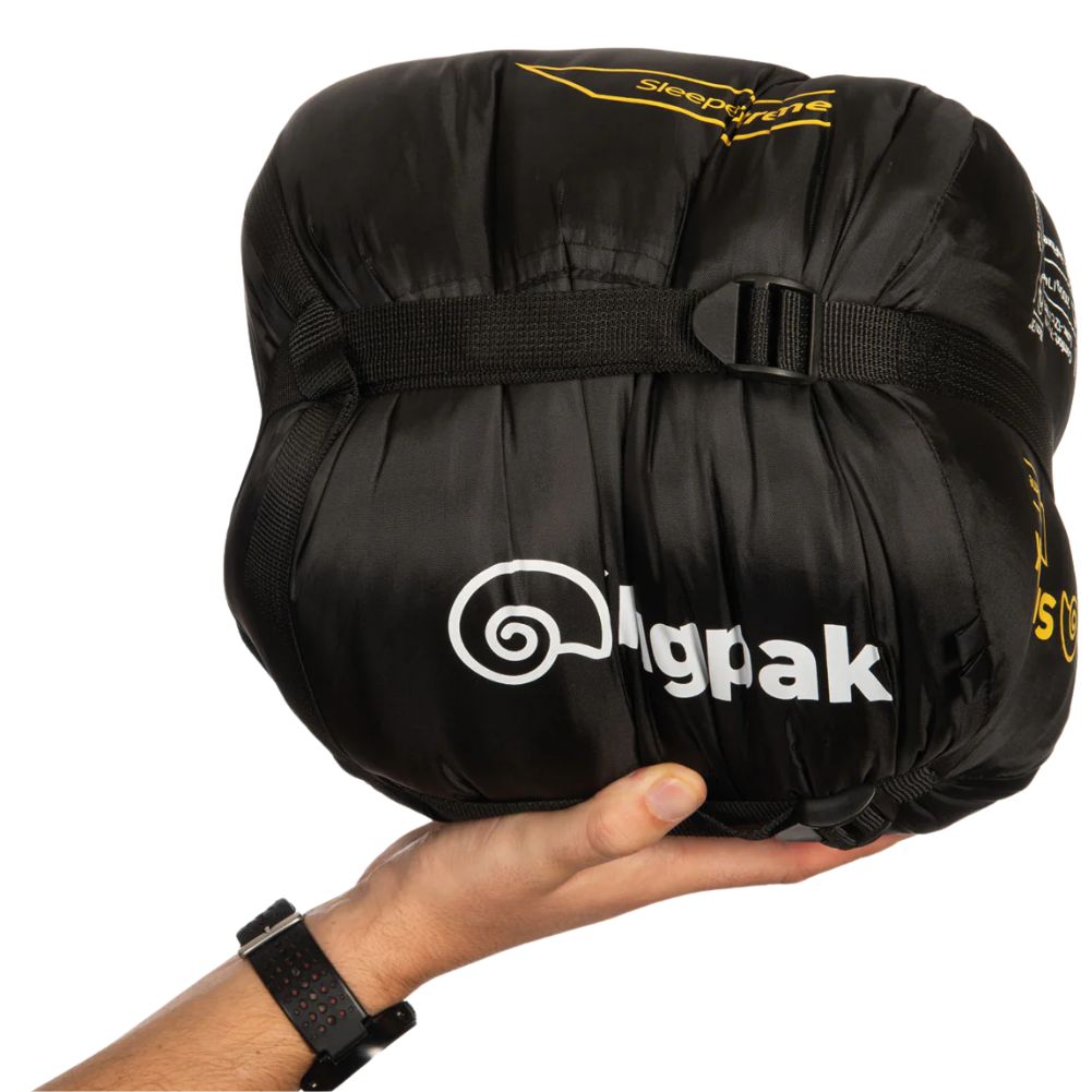 Snugpak Sleeper Extreme (Basecamp) Sleeping Bag (Onyx Black) packed