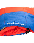 Snugpak Softie Expansion 2 Sleeping Bag WGTE (Red/Azure) words