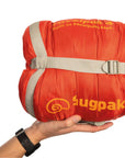 Snugpak Travelpak 4 Travel/Trekking Sleeping Bag (Pebble Grey)
packed up