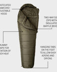 Snugpak Sleeper Lite (Basecamp) Sleeping Bag (Olive Green) Info