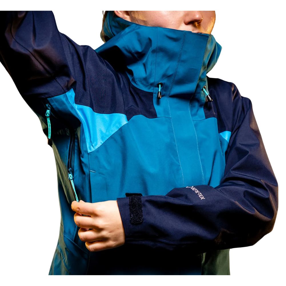 Sprayway Torridon Women's Waterproof GORE-TEX Jacket (Lyons/Blazer/Latigo) arm zip