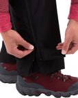 Sprayway Women's Atlanta WP Rain Pant (Black) zipper