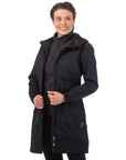 Sprayway Wanda Women's Long Waterproof Jacket (black) model