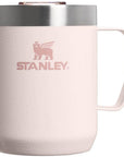 Stanley Everyday Camp 230ml Mug (Hammertone Rose Quartz)