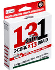 Sufix 131 G-Core 120m Braided Fishing Line