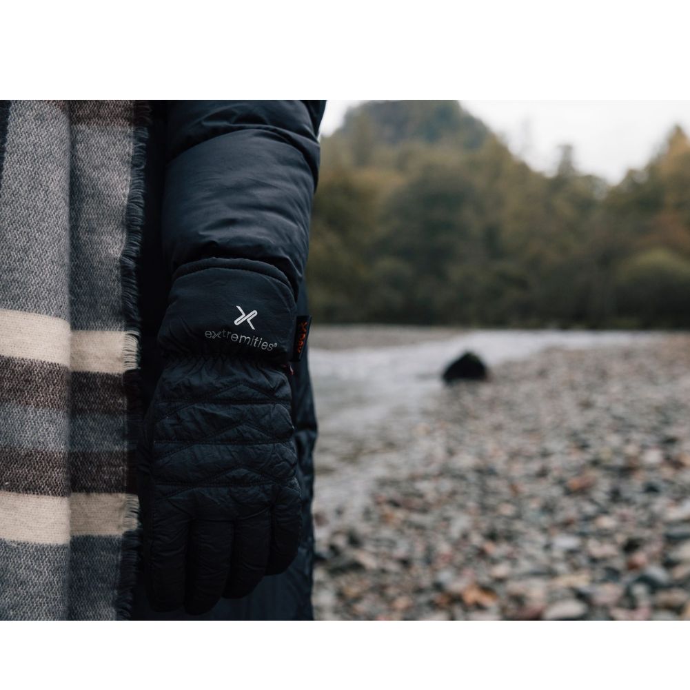 Terra Nova Paradox Waterproof Primaloft Gloves 2025 (Black) rocks