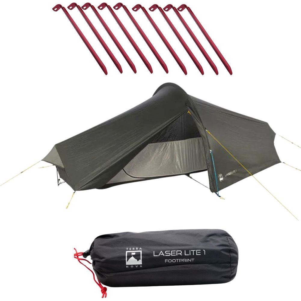 Terra Nova Laser Lite 1 Tent + Terra Nova Laser Lite 1 Tent Footprint – Summits Outdoor