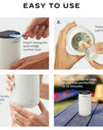 Thermacell Halo Mini Mosquito & Midge Repeller (White)