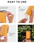 Thermacell Halo Mosquito & Midge Protector (Citrus) how to use