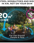 Thermacell Halo Mosquito & Midge Protector (Citrus) 20 m