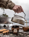 Trangia Kettle for 25 Series Cookers pour