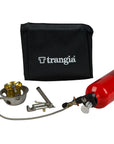 Trangia Multifuel Burner X2 Camping Stove (Red/Silver) package
