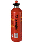 Trangia Fuel Bottles-0.3, 0.5 and 1L with Safety Valve (Red) 0.5