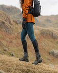 Trekmates Women's Cholet Dry Slim Fit Gaiter (Black) walking up hill
