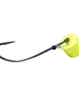 VMC Swingin Ned Rig Fishing Jig Head (Chartreuse) Back