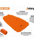 Vango Aotrom Short 5cm Sleeping Mat (Orange) info