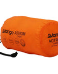 Vango Aotrom Short 5cm Sleeping Mat (Orange) packed up