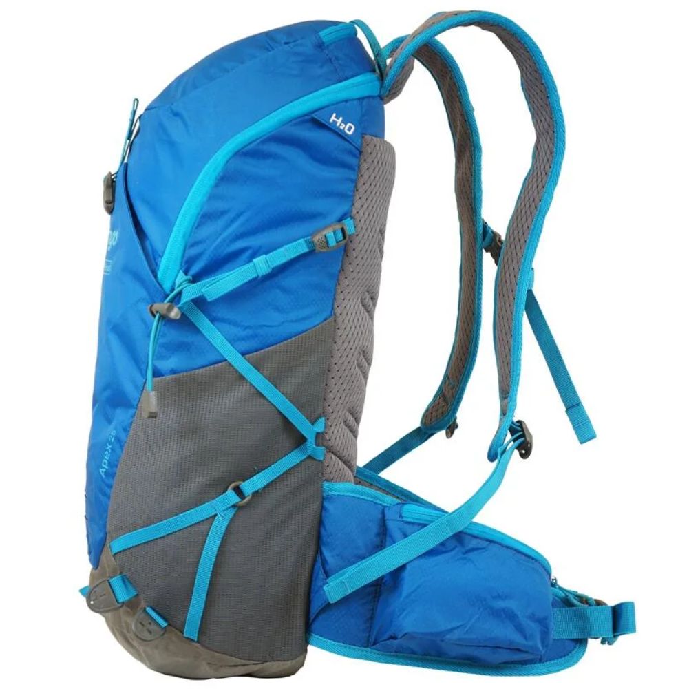 Vango Apex 25 Rucksack (Crystal Blue) left side