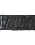 Vango Atlas 250 Quad Sleeping Bag (Black) on its side