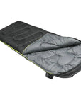 Vango Atlas 350 Quad Sleeping Bag angle flap open