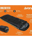 Vango Atlas 350 Quad Sleeping Bag info