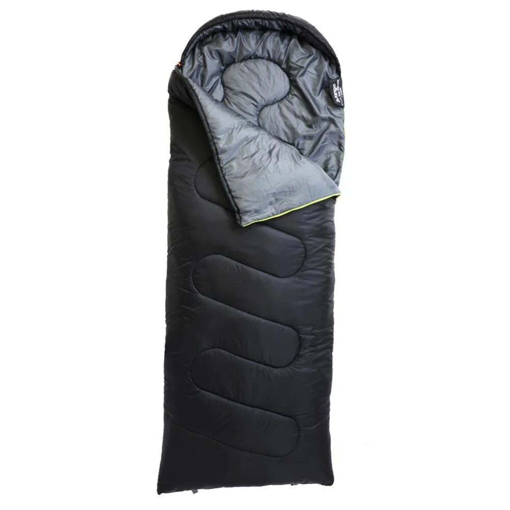 Vango Atlas 350 Quad Sleeping Bag flap slighty open