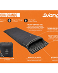 Vango Aurora Grande XL Sleeping Bag (Excalibur) info