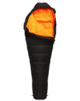 Vango Cobra 600 Down Filled Sleeping Bag (Anthracite) slight open