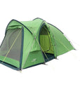 Vango Cosmos 300 Tent - 3-Man Tent (Pamir Green) one door open