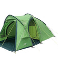 Vango Cosmos 300 Tent - 3-Man Tent (Pamir Green) both doors open