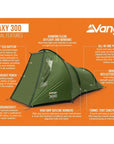 Vango Galaxy 300 Eco Tent - 3 Man Tent info
