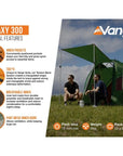 Vango Galaxy 300 Eco Tent - 3 Man Tent more info