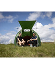 Vango Galaxy 300 Eco Tent - 3 Man Tent another angle sitting