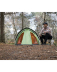 Vango Helvellyn 200 Trekking Tent - 2 Man Semi-Geodesic Tent sitting waiting