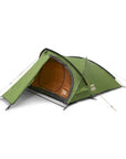 Vango Helvellyn 300 Trekking Tent - 3 Man Semi-Geodesic Tent (Pamir Green)