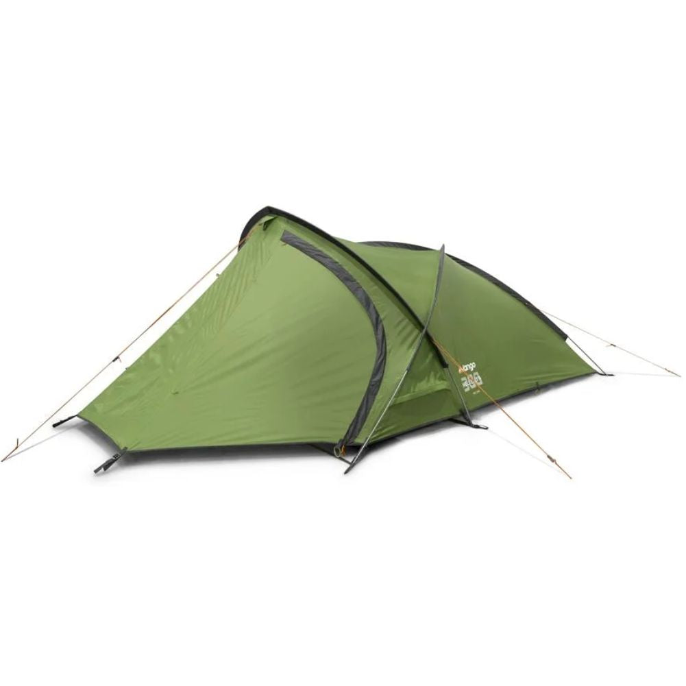 Vango Helvellyn 300 Trekking Tent - 3 Man Semi-Geodesic Tent (Pamir Green) closed tent