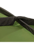Vango Helvellyn 300 Trekking Tent - 3 Man Semi-Geodesic Tent (Pamir Green) pole bent